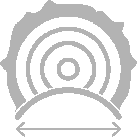 Schwenkbereich